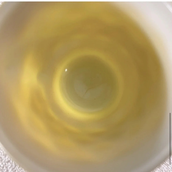 Vintage Anchor Hocking  Fire King Yellow Brown Textured Diamond Kimberly Mug - Picture 9 of 11